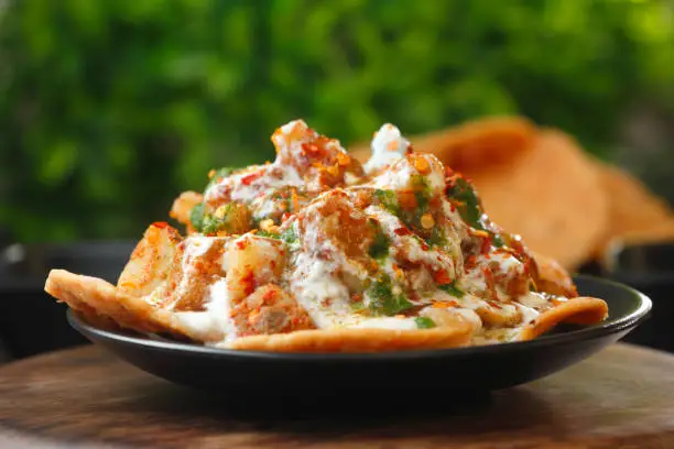 Aloo Chaat Nachos